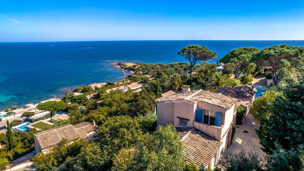 Superbe Villa, Incroyable Vue Mer, Piscine Chauffee, Climatisee Sainte-Maxime Kültér fotó