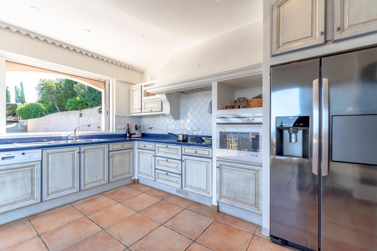 Superbe Villa, Incroyable Vue Mer, Piscine Chauffee, Climatisee Sainte-Maxime Kültér fotó