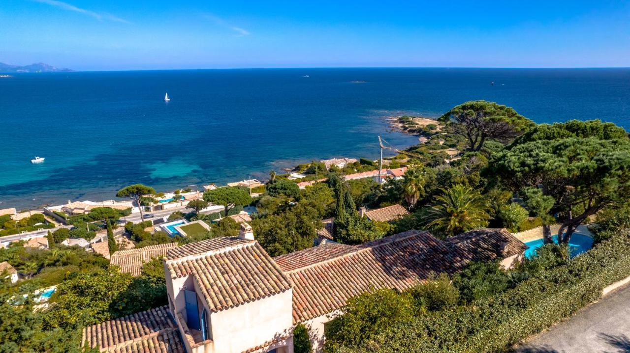 Superbe Villa, Incroyable Vue Mer, Piscine Chauffee, Climatisee Sainte-Maxime Kültér fotó