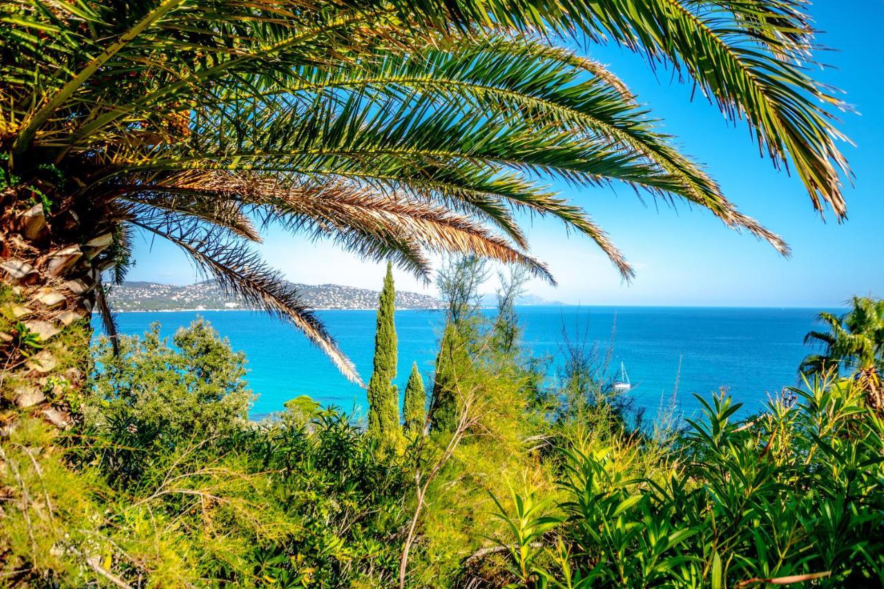 Superbe Villa, Incroyable Vue Mer, Piscine Chauffee, Climatisee Sainte-Maxime Kültér fotó