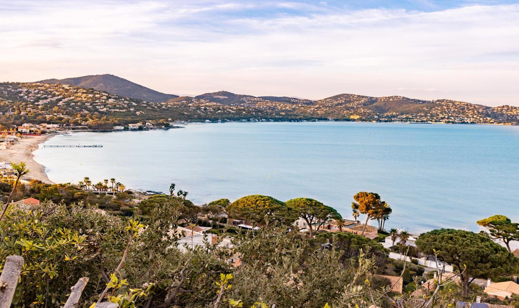 Superbe Villa, Incroyable Vue Mer, Piscine Chauffee, Climatisee Sainte-Maxime Kültér fotó