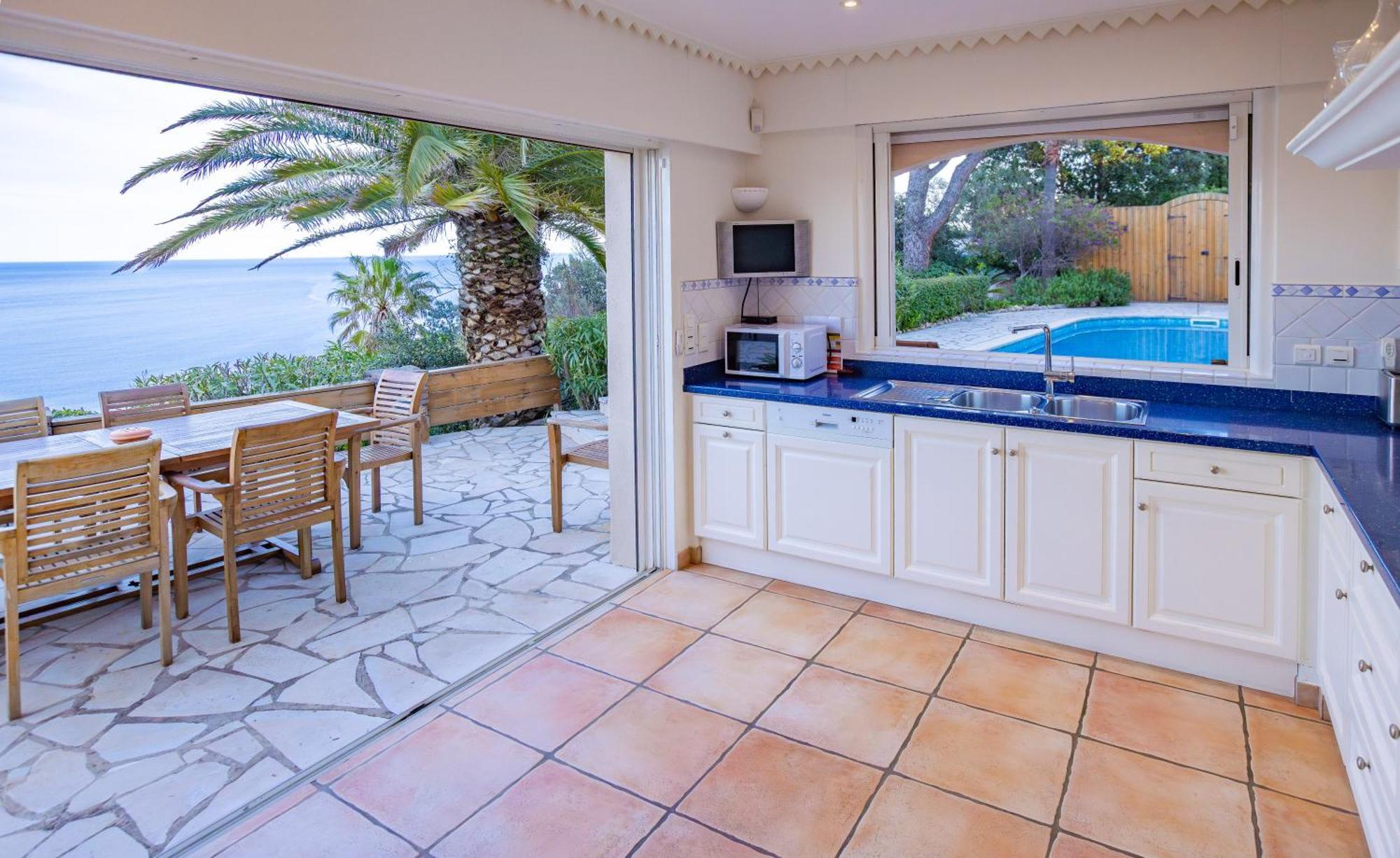 Superbe Villa, Incroyable Vue Mer, Piscine Chauffee, Climatisee Sainte-Maxime Kültér fotó