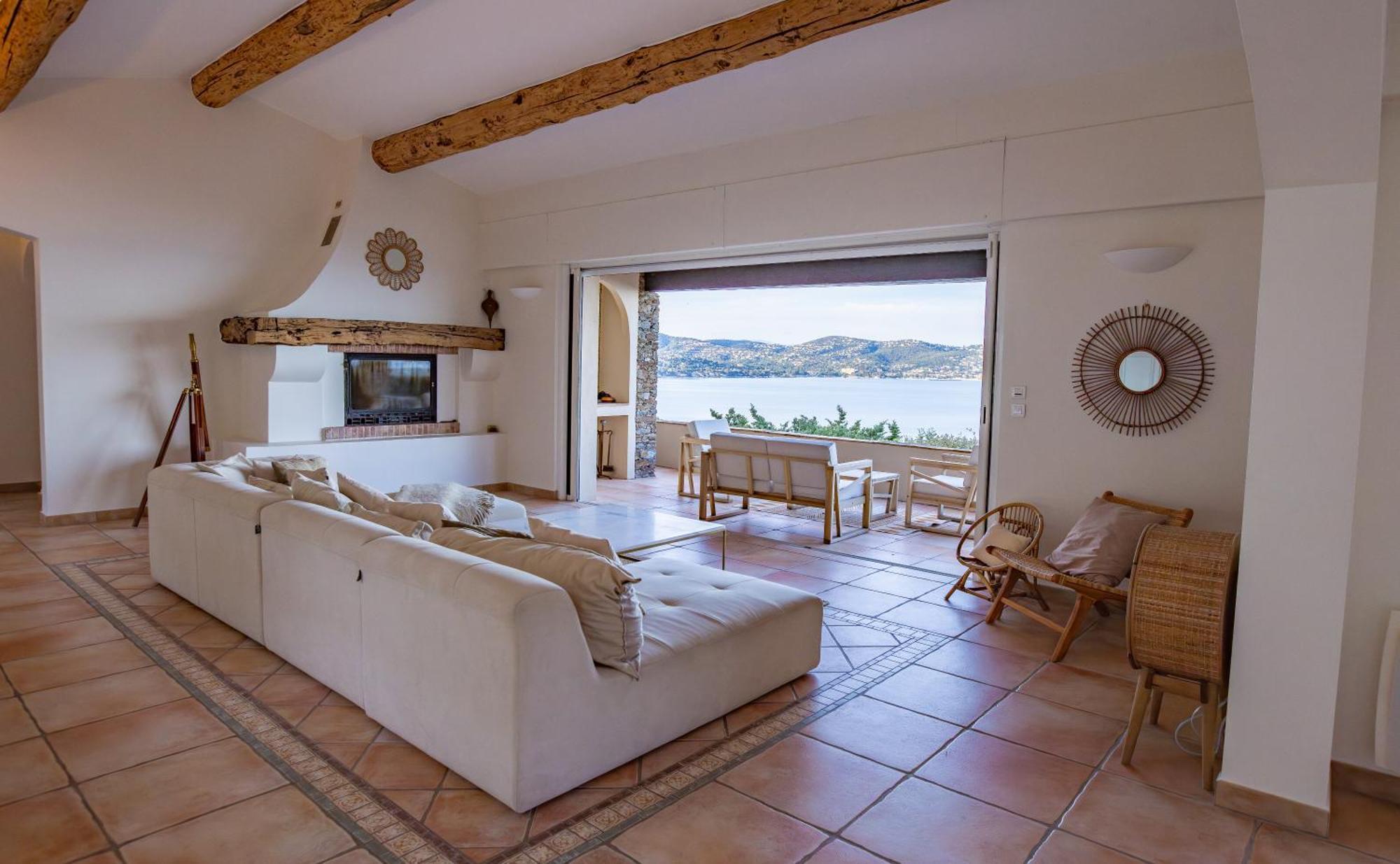 Superbe Villa, Incroyable Vue Mer, Piscine Chauffee, Climatisee Sainte-Maxime Kültér fotó